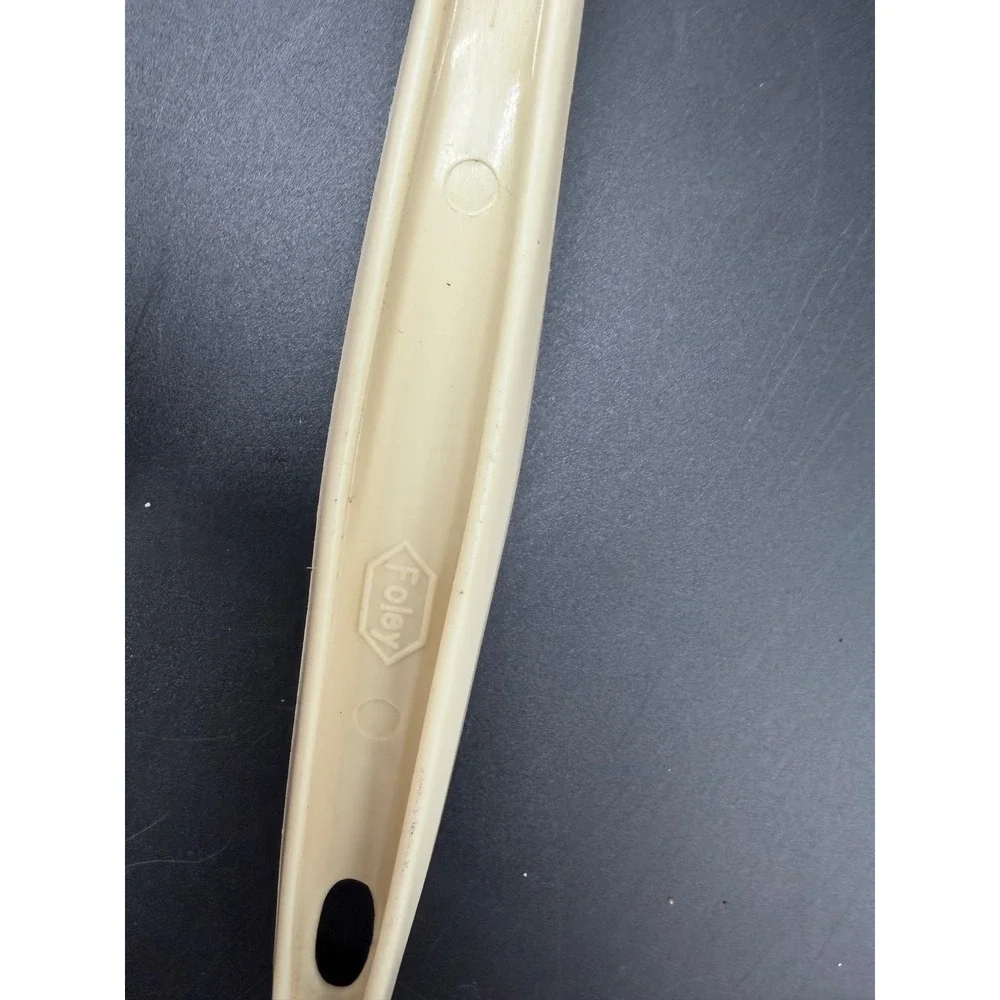 Vintage Foley Cream Nylon Pasta Fork Server Spaghetti Spoon Kitchen Utensil